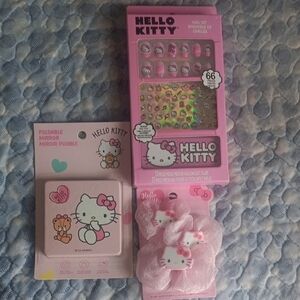 Hello Kitty Pink Phone Accessories Set with Charming Designs